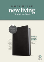 NLT Super Giant Print Bible, Filament Enabled Edition Black Leatherlike
