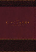 KJV Study Bible Full Color Edition Burgundy Leathersoft Indexed