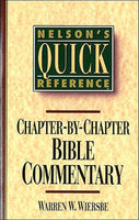 Nelson's Quick Reference Series Chapter By Chapter Bible Commentary