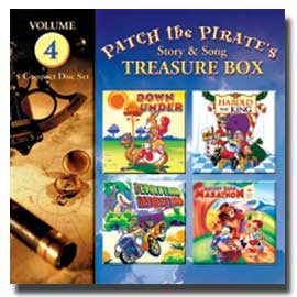 Patch the Pirate’s Treasure Boxes Volume 4 - CD