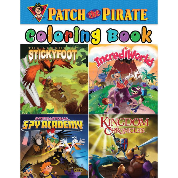 Patch the Pirate Coloring Book #4