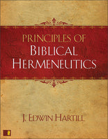 Principles of Biblical Hermeneutics