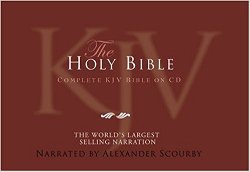 KJV Complete Bible on Audio CD Narrated by Alexander Scourby