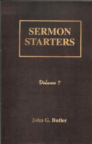 Sermon Starters - Volume 7 Paperback