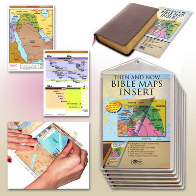 Then and Now Bible Maps Insert