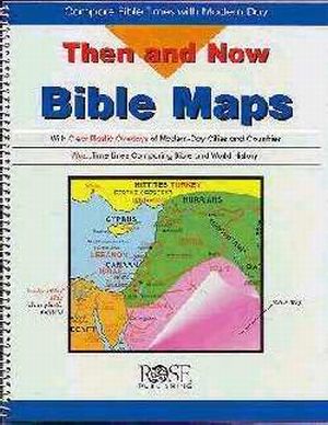 Then and Now Bible Maps - Laminated