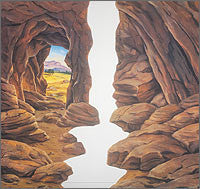 Betty Lukens Cave Overlay Scene