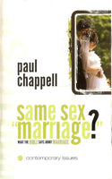 same sex ’’marriage?’’: What the Bible Says About Marriage