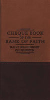 Cheque Book of the Bank of Faith Tan/Burgundy